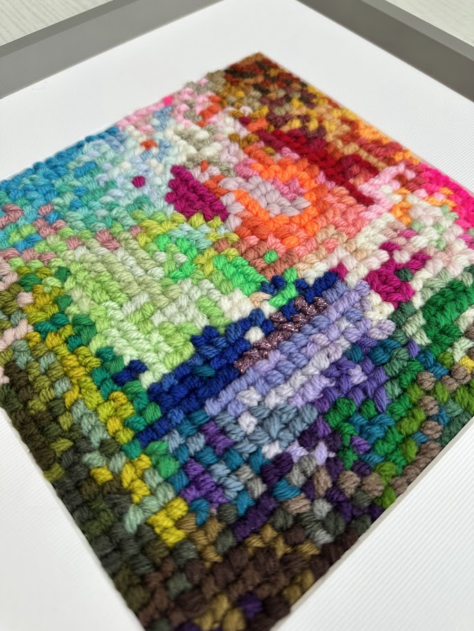 borduurwerk kleur art Wonderings - Meadow